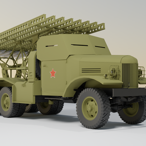 旧ソ連【BM-13】カチューシャーロケット砲