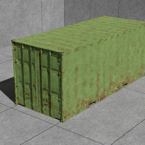 container/コンテナ/3DCGモデル/blender