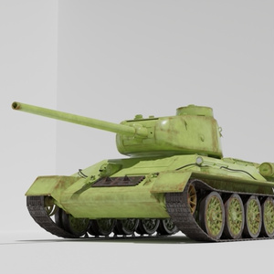 T34-85/ソ連・中戦車\3Dモデル