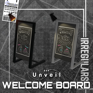 [Free DL 3D Model] WELCOME BOARD