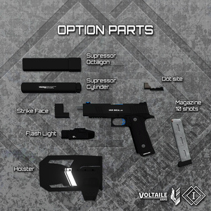 【オリジナル3Dモデル】Sica-シーカ-【HandGun】※サポート非対応 缩略图 3