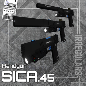 Original 3D model] Sica-Sica [HandGun