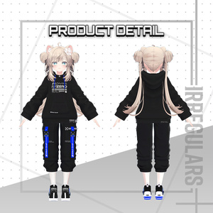 【オリジナル3Dモデル】Halcyon Tech【アバター対応衣装】 缩略图 2