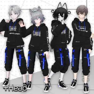 【オリジナル3Dモデル】Halcyon Tech【アバター対応衣装】 缩略图 16
