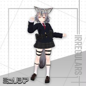 【オリジナル3Dモデル】キュラスフィア学園制服【アバター対応衣装】 缩略图 24