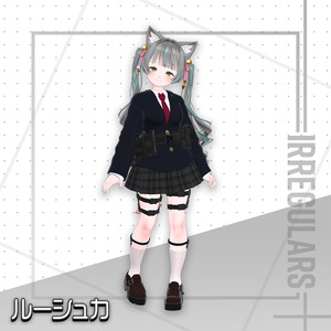 【オリジナル3Dモデル】キュラスフィア学園制服【アバター対応衣装】 缩略图 25