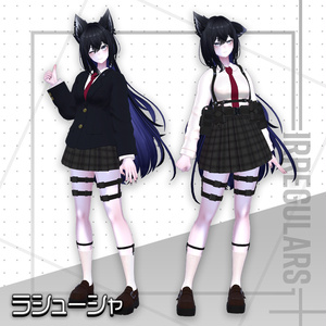 【オリジナル3Dモデル】キュラスフィア学園制服【アバター対応衣装】 缩略图 13