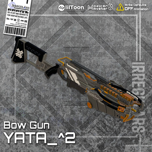 【オリジナル3Dモデル】YATA_^2-ヤタ-スクエア-【コンパウンドクロスボウ】