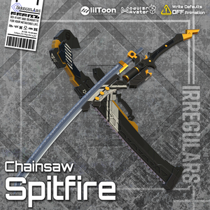 【オリジナル3Dモデル】Spitfire-スピットファイア-【大太刀】