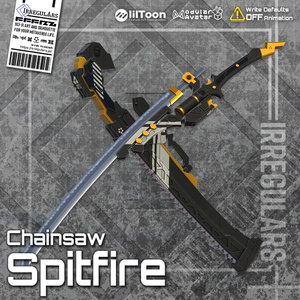 【オリジナル3Dモデル】Spitfire-スピットファイア-【大太刀】