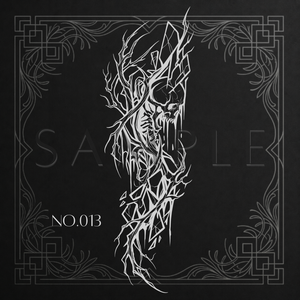 【No.013 - No.017】　　Tattoo Design Pack　　 (5 variations)