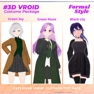 3D VRoid Clothing Pack Cozy & Chic Casual Girl Fashion | VRoid Outfit, VRoid Casual Wear, VRoid Fashion