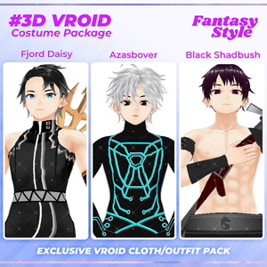 3D VRoid Enchanted Male Clothing Pack Royal & Legendary Looks for VRoid Models | VRoid Outfit, VRoid Fashion, VRoid Attire