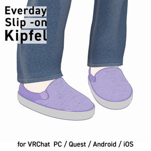 【Kipfel / キプフェル / まめふれんず】デイリー スリッポン（PC / Quest 対応）