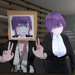 【VRChat】写真付きの紙袋被るやつ PaperBagger