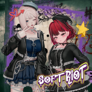 【3D衣装】Soft Riot | 13 Avatars