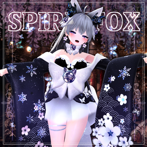 5 アバター対応 【🩵SPIRIT FOX🩵】