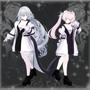 【8アバター対応】ROSEBAROCCA【VRChat向け衣装】 缩略图 5