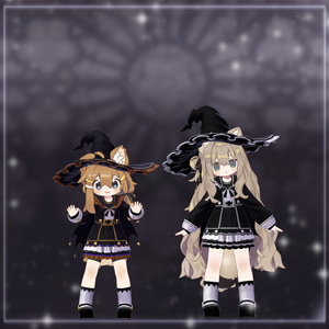 【8アバター&まめふれんず対応】StarlitWitch【VRChat向け衣装】 缩略图 6