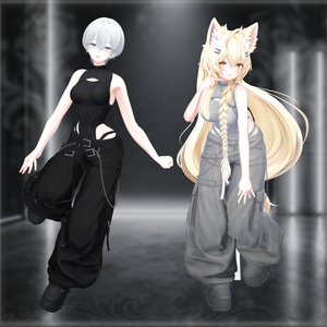 【発売記念セール中】【10アバター対応】REBELDROP【VRChat向け衣装】 缩略图 7