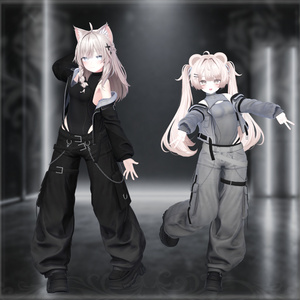 【発売記念セール中】【10アバター対応】REBELDROP【VRChat向け衣装】 缩略图 4