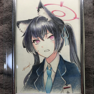 [ポストカード原画]ブルーアーカイブ
