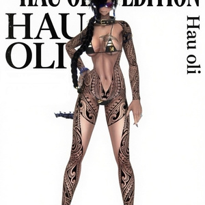 『Hau oli 【幸せ】ハウオリ』タトゥーデカール　GSshop