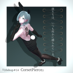 8/30 12:00までセール価格『CorsetPierce』タトゥーデカール　GSshop　