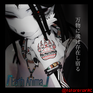 販売より３日間セール中『Earth Anima』タトゥーデカール　GSshop　