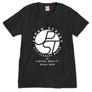 VRChatワールド「Japan Street」Tシャツ（シルクスクリーン印刷）