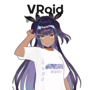 押しTシャツ-天女ゆい【無料】VRoid Oshi T-Shirt - Tennyo Yui FREE