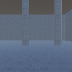 Empty room with pipes