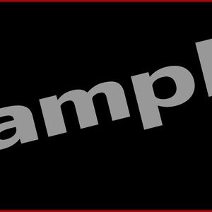 シンプル赤黒オーバーレイ