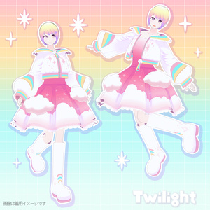 ゆめポップジャケット／ワンピース【アバター非依存3D衣装】 缩略图 3
