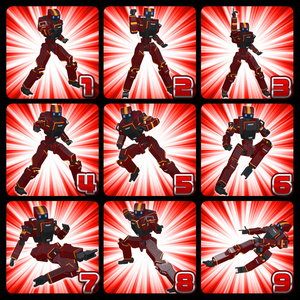 005.アクションポーズセット1 Version:RED 缩略图 2