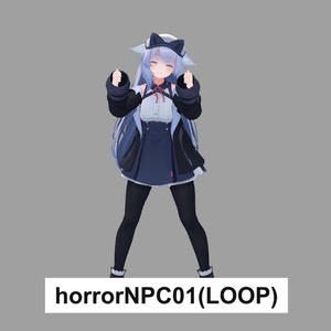 animation set that could be used in horror (5 types)