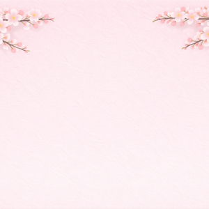 ひな祭り 背景素材｜桃の花のみ｜Hinamatsuri Peach Blossom Background｜パステルピンク・エレガント