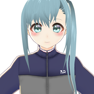 【Vroid】控えめサイドテール　ヘアープリセット