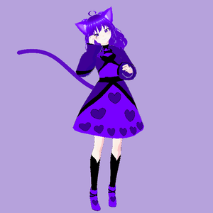 Cathy the cat girl VRM 