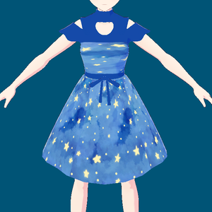 The Shinning Stars Dress
