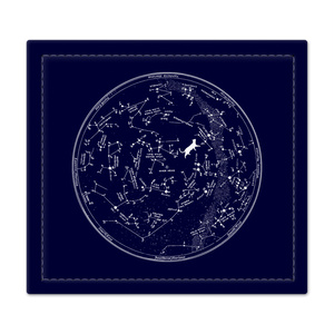 星図を散歩する猫 捺印マット
