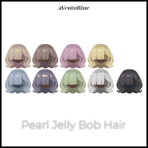 【バフィー追加対応🎉】Pearl  Jelly Bob【2アバター対応】 缩略图 3