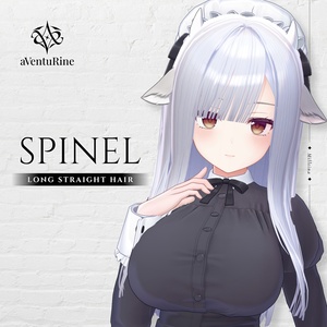 Spinel Long Straight Hair【5アバター対応】