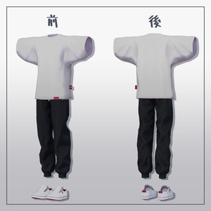 【3D衣装】ゆるTシャツセット【志良以対応】 缩略图 2