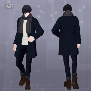 【3D衣装】コートセット【吉嗣対応】 缩略图 2