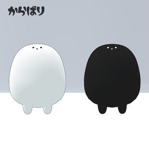 【オリジナル3Dモデル】しろりたち 缩略图 3