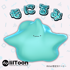 VRC想定3Dモデル「もにるみ」