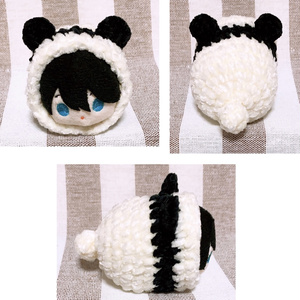 再【送料込】もちマスミニ着ぐるみ*パンダ*