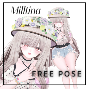 💗Free💗おてて合わせポーズ　