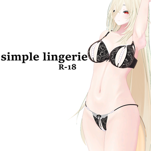 simple lingerie